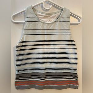 Danskin Striped Sports Tank Top - Size L 💙🖤🧡